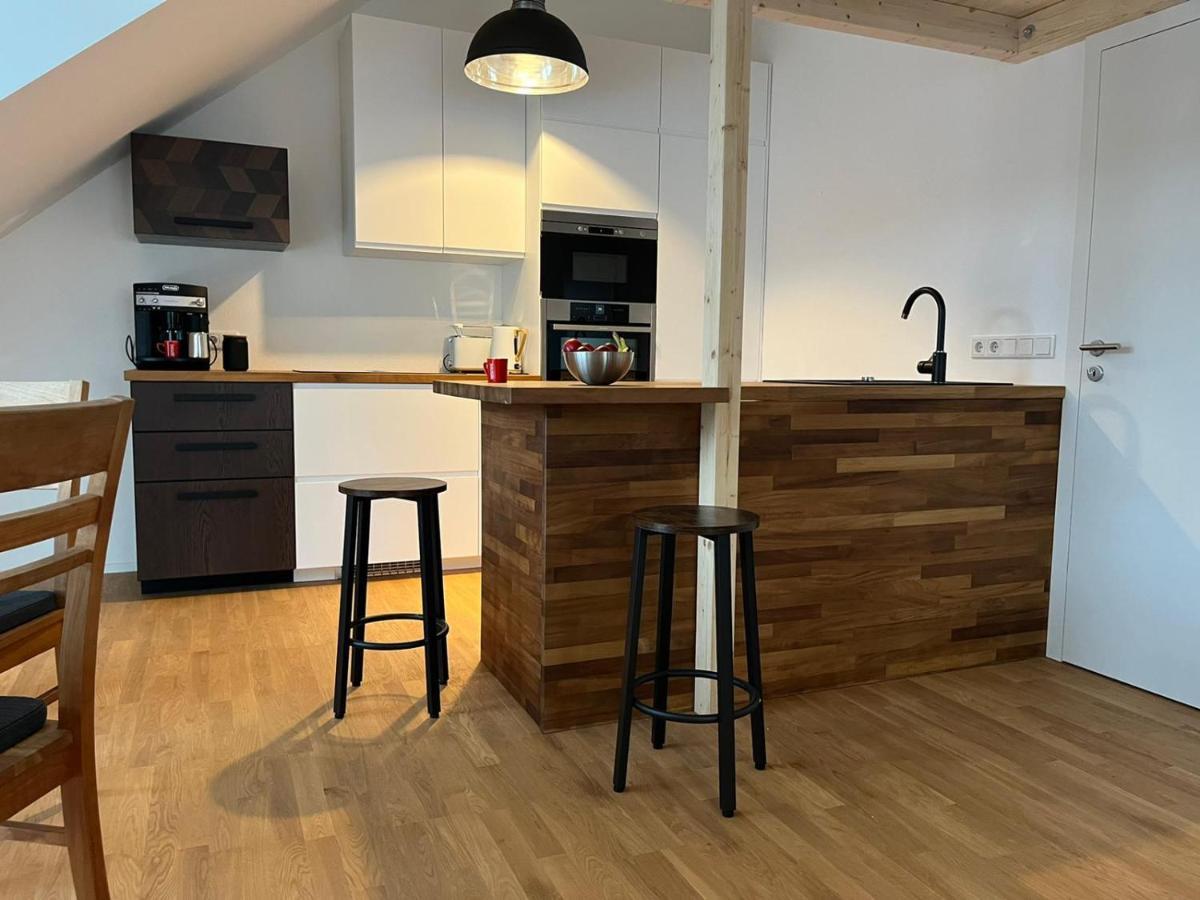 Traumhafte Neue Dachterrassenwohnung Am Soyener See Esterno foto